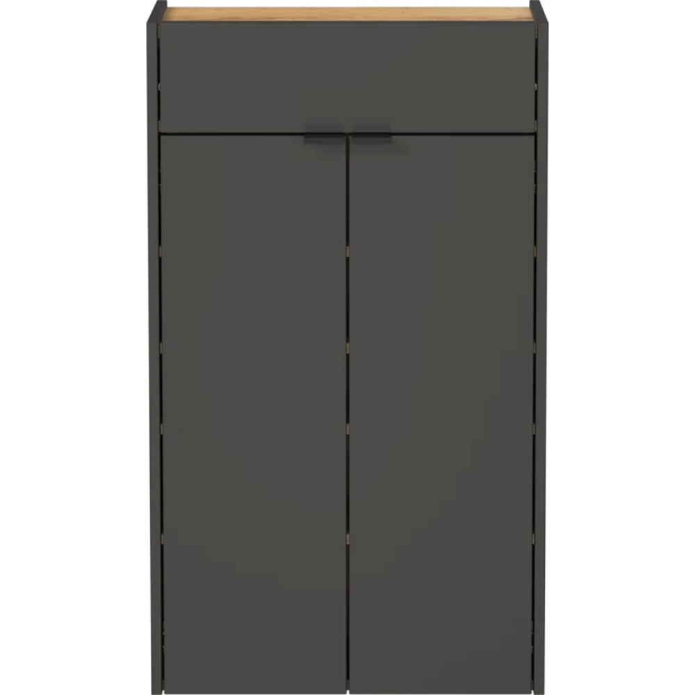 Zapatera Moderna Shozo Negro R&R MUEBLES