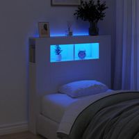 Cabecera Moderna Malú con luz LED color Blanco TU MESITA