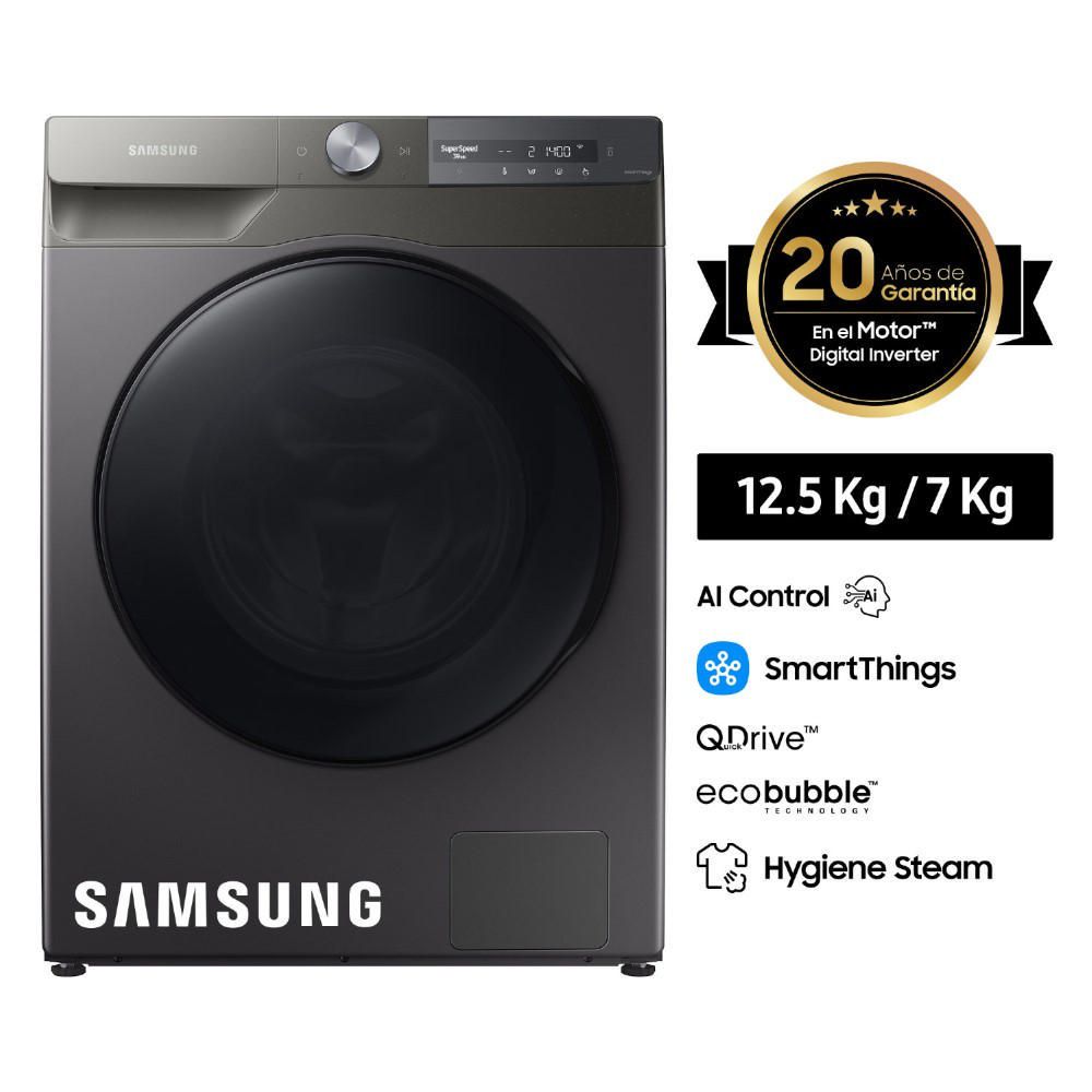 Lavaseca Samsung AI Control WD12T704DBN/PE 12.5KG / 7KG Gris