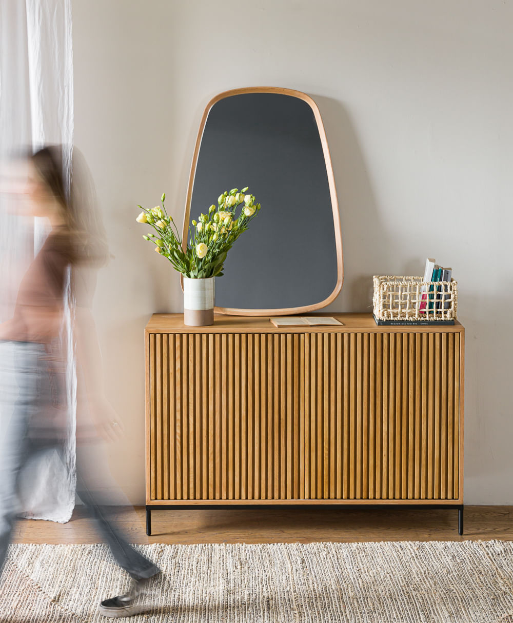 Aparador Corto Ñusta color Duna TU MESITA 2 puertas