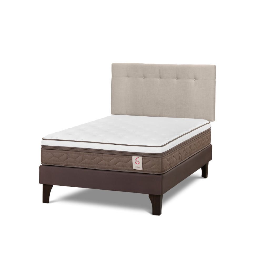 Dormitorio Europeo NS6 2 Plazas + Respaldo N.Bennet Natural