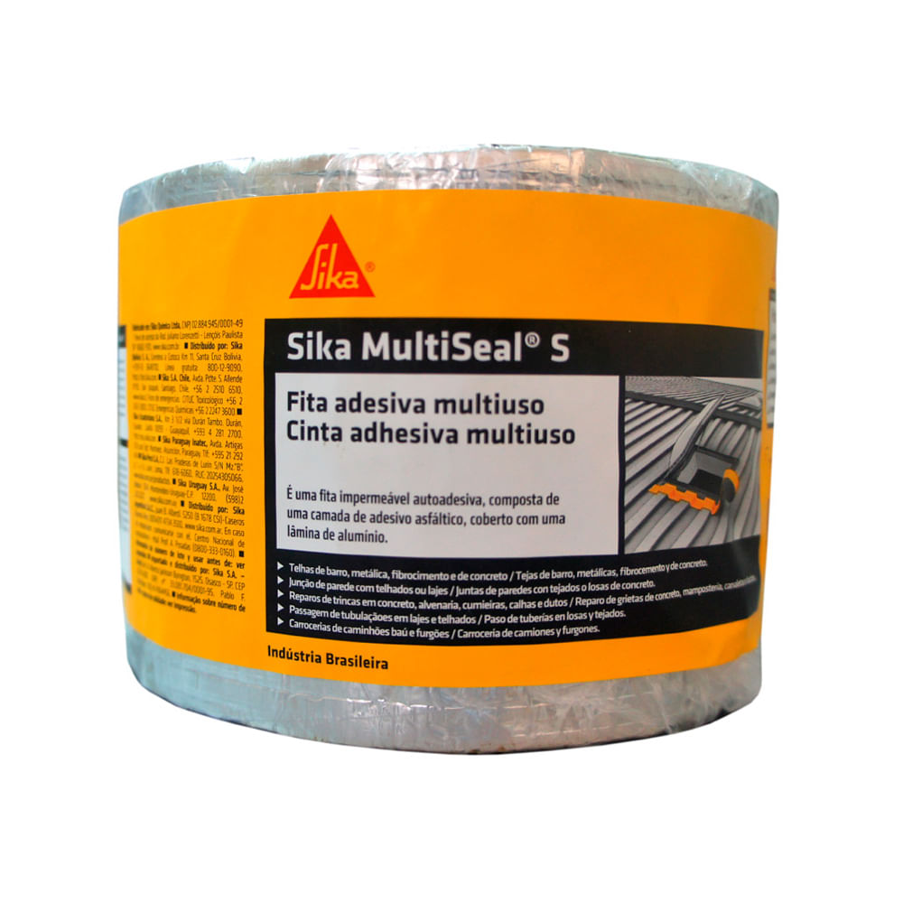 Sika Multiseal S Aluminio 10cm x 10 metros - Promart