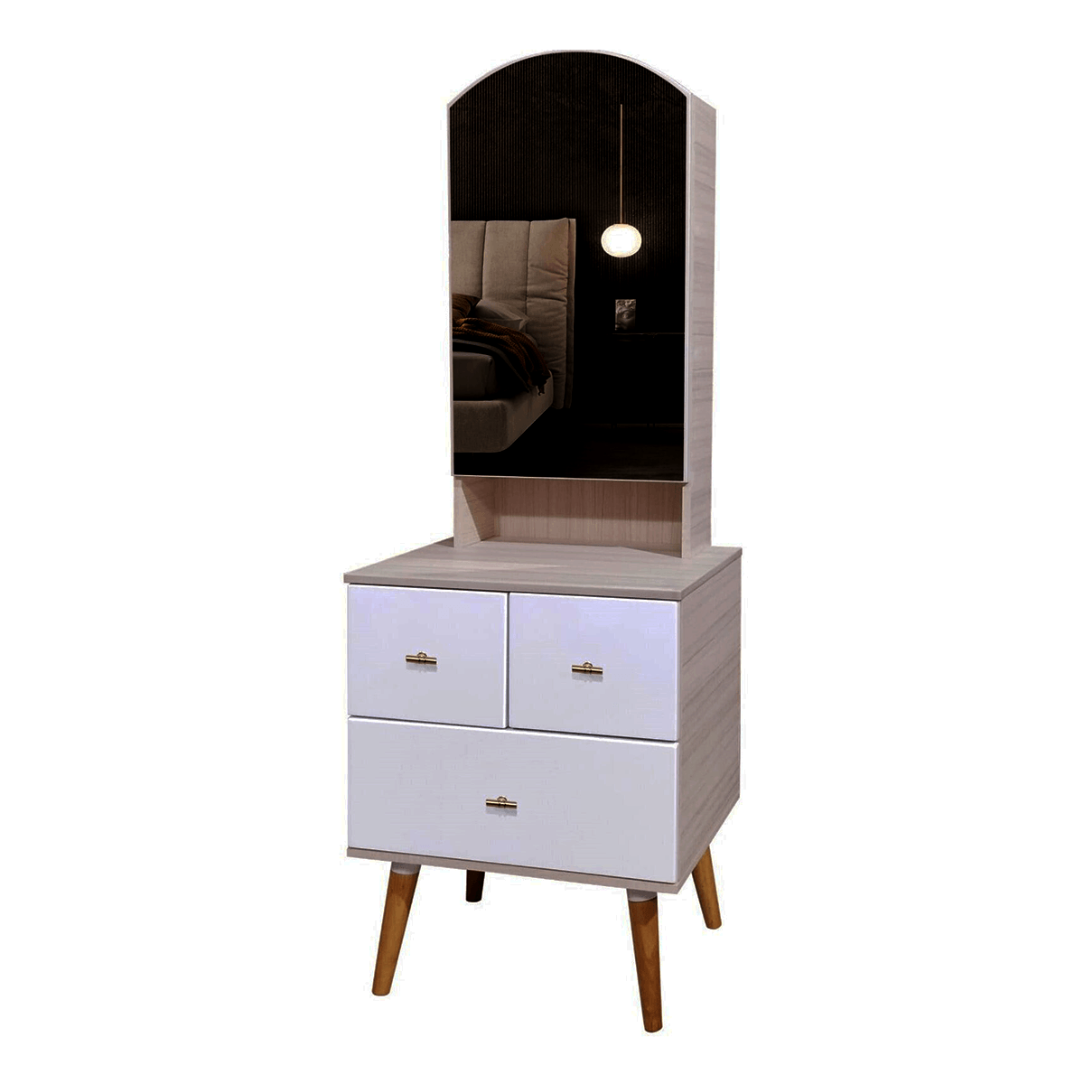 Tocador con Espejo Amalia  DIBA Muebles