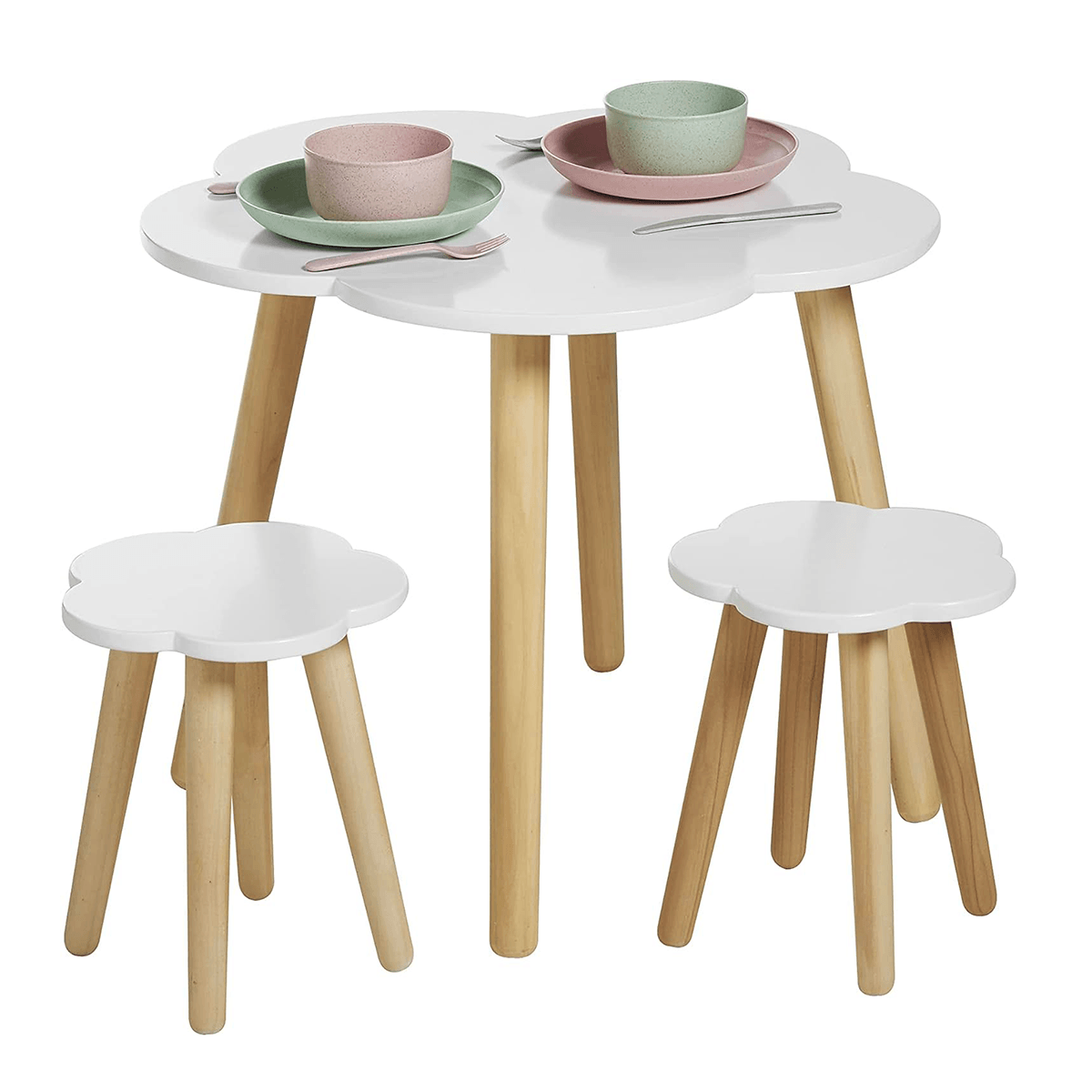Juego de Mesa + Silla Infantil Nube DIBA Muebles