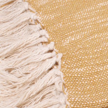 Manta de algod n Mostaza Exotic Style Promart Manta de algod n Mostaza Exotic Style Promart