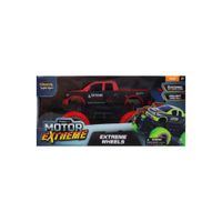 Vehiculo Motor Extreme Con Control Remoto Pick Up Rojo