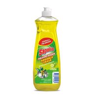 Lavavajilla Líq Sapolio Limón 1.25 Lt