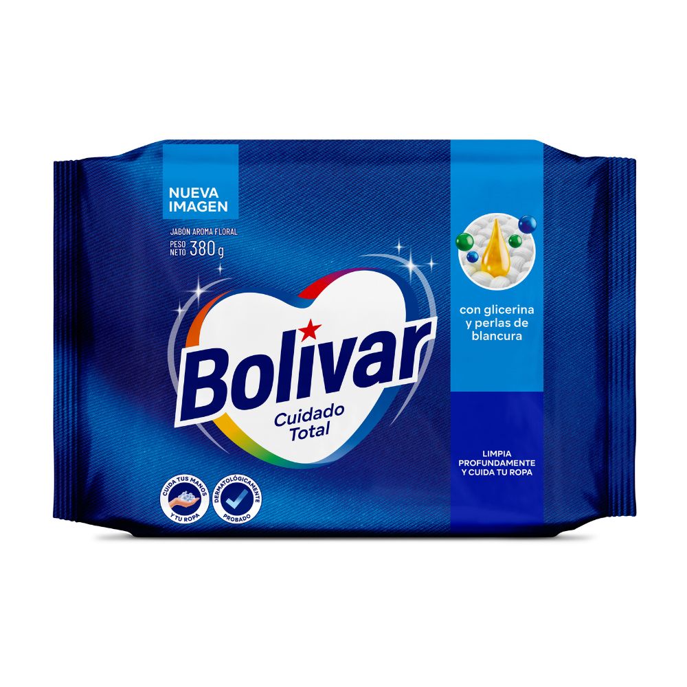 Jabón de Ropa Bolivar Floral 190gr x 2 unidades