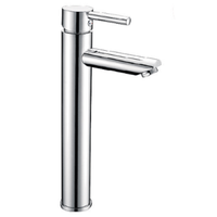 Monocomando de lavabo para baño M0102A Bronce Cromado