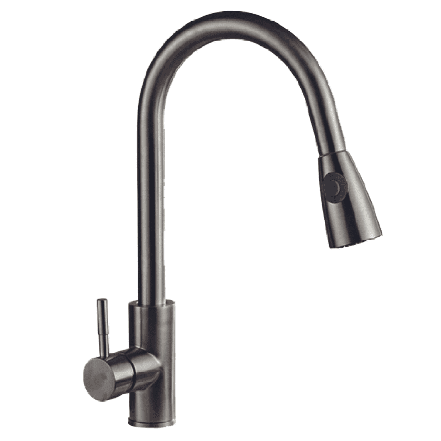 Llave de agua fría para cocinas 41 CM Acero inoxidable Gris Satinado