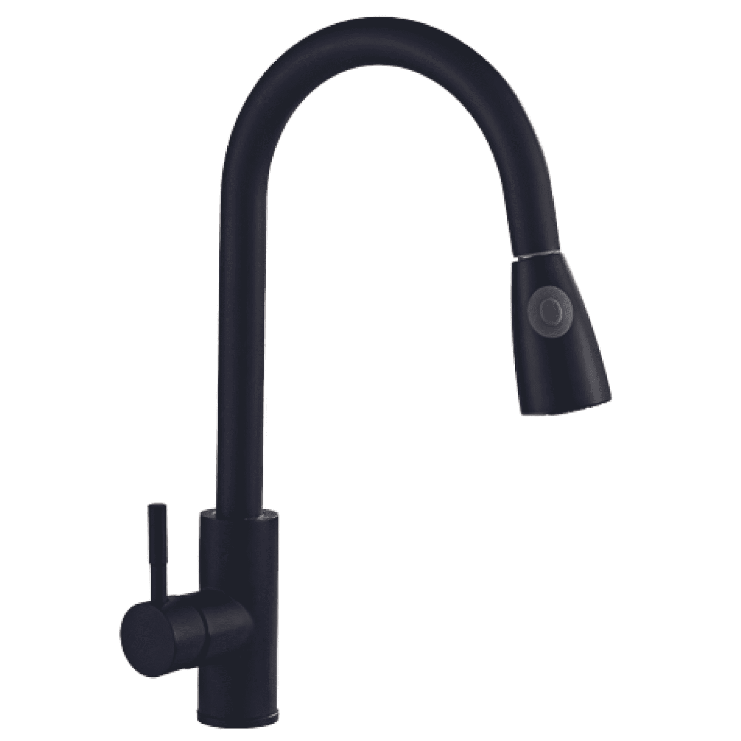 Llave de agua fría para cocinas 41 CM Acero inoxidable Negro Satinado