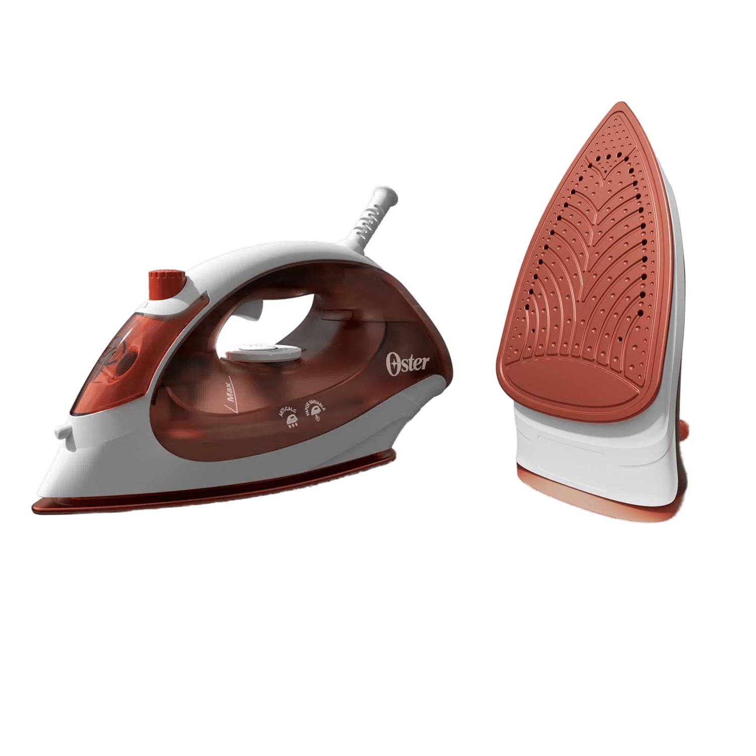 Plancha de vapor Oster compacta GCSTBS5004 - Rojo