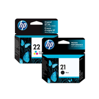 Pack de Tintas HP 21 y22