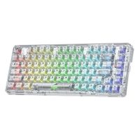 Teclado Redragon ELF Pro K649CT 75% Wireless Crystal White