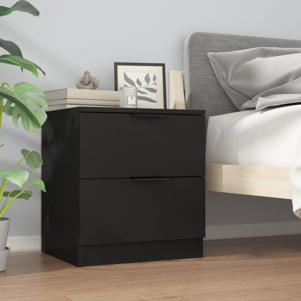 Velador Moderno Tokisaki Negro R&R MUEBLES