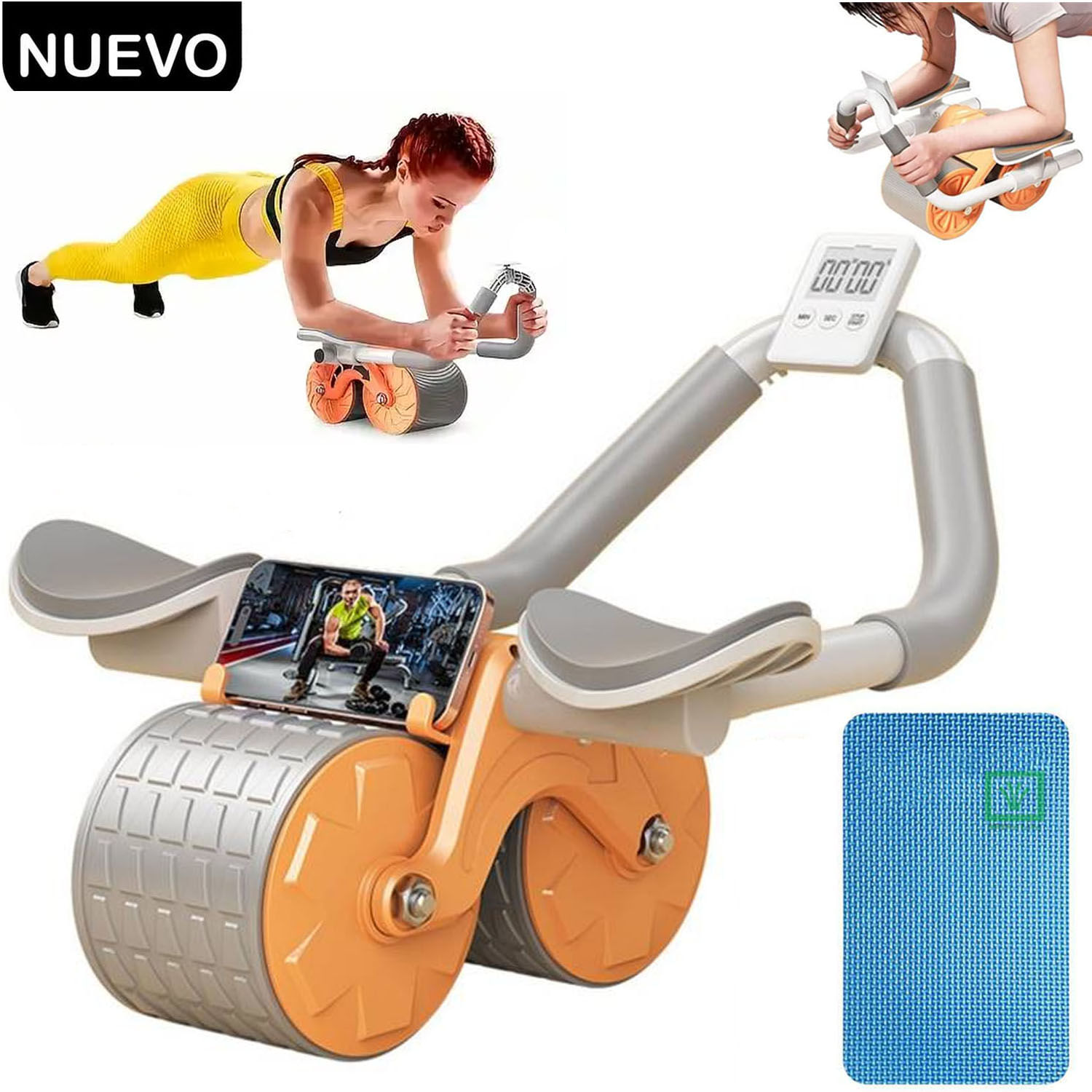 Rueda de Abdominales Smart Fortalece Tu Abdomen