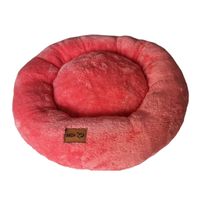 Cama Para Perros y Gatos Donut Lite Salmon Talla XXXL MD