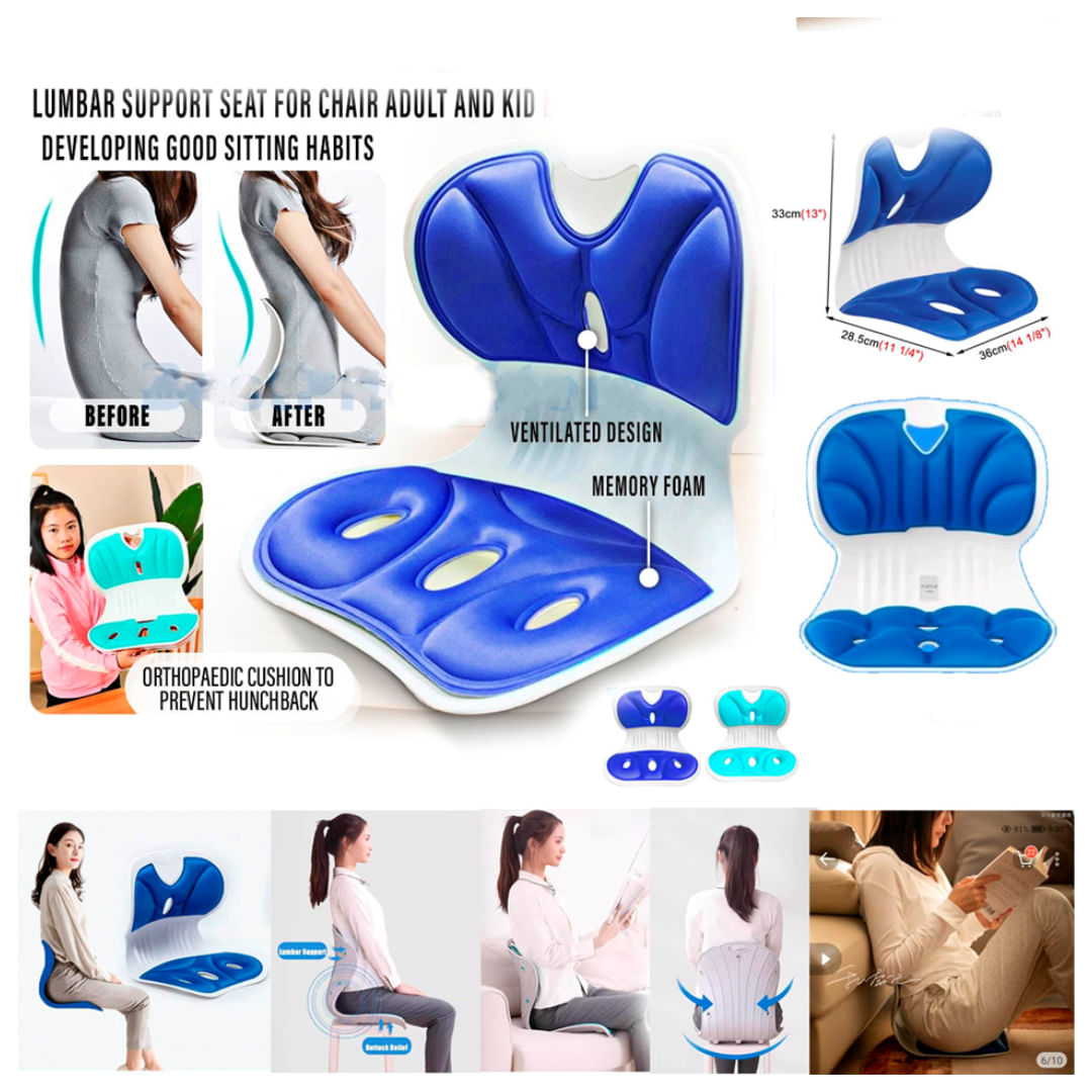 Soporte de Espalda Baja Corrector de Postura para Adultos y Niños