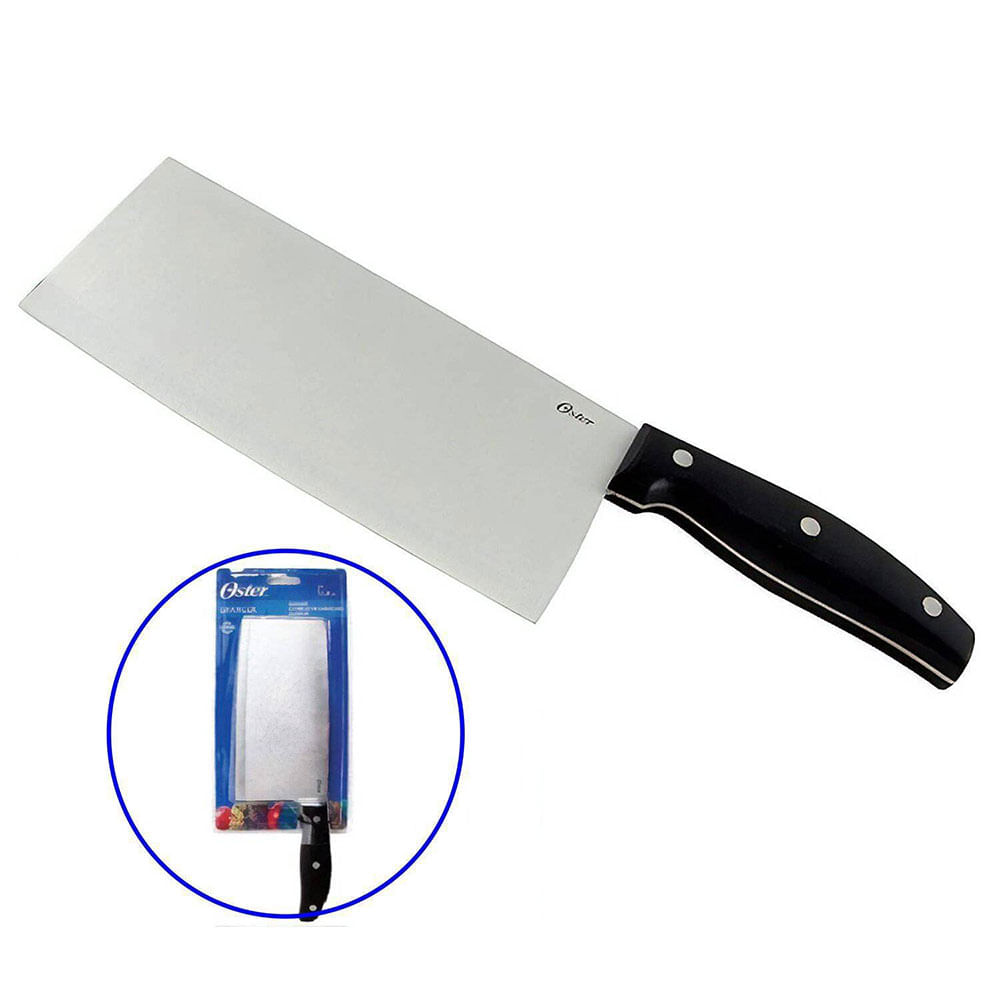 Hacha Cuchillo de Carnicero Oster Granger Acero Inoxidable (Cuchillos de Cocina y Afiladores)