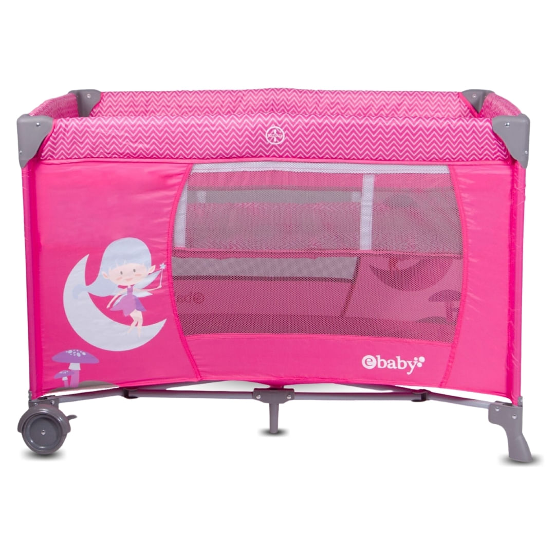 Cuna Corral de Lujo Nina Edición Limitada Rosado