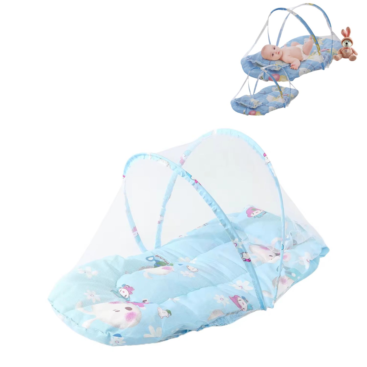 Mosquitero Portatil Niño Generico Cachorrito