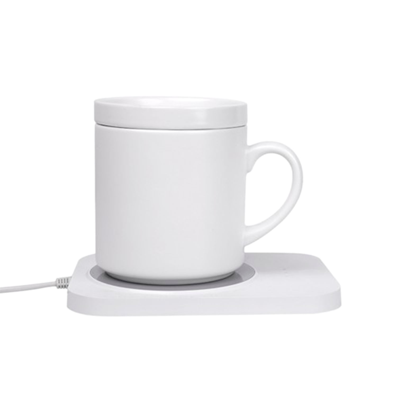 Taza de ceramica calefaccion termostatica cable USB P-Laptop - Blanco