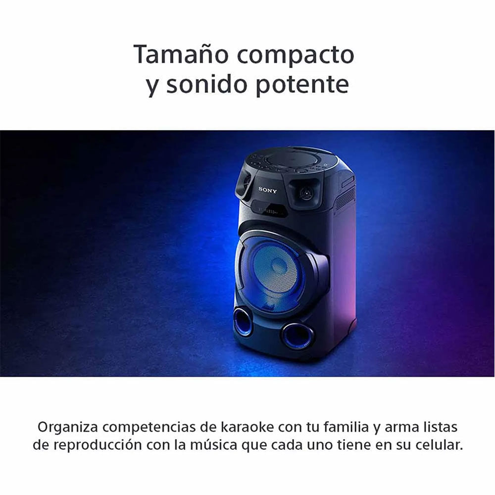 Minicomponente SONY MHC-V13 Negro - Promart