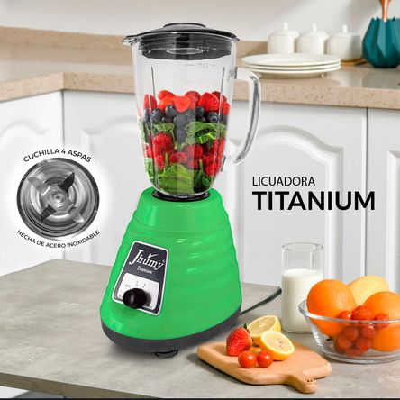 Licuadora Titanium Verde Jhumy 2L 600W Promart