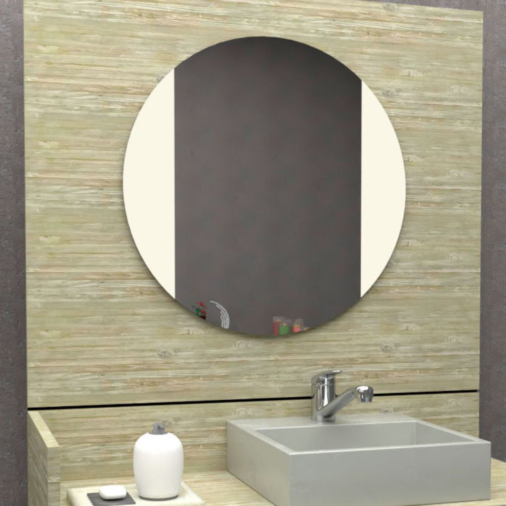 Espejo de Baño Lucca Redondo 65x65cm Tuhome