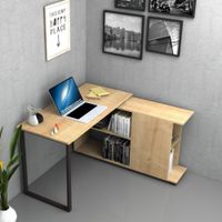 Escritorio Minimalista Altaus color Duna TU MESITA