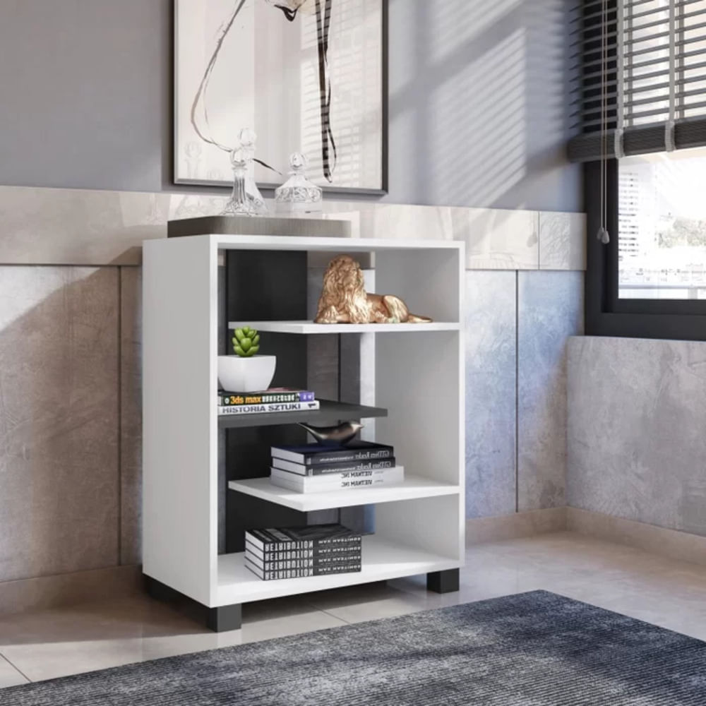 Librero Juvenil Samy color Blanco TU MESITA