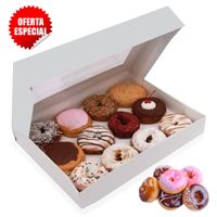 100 Cajas para Donuts en Repostería
