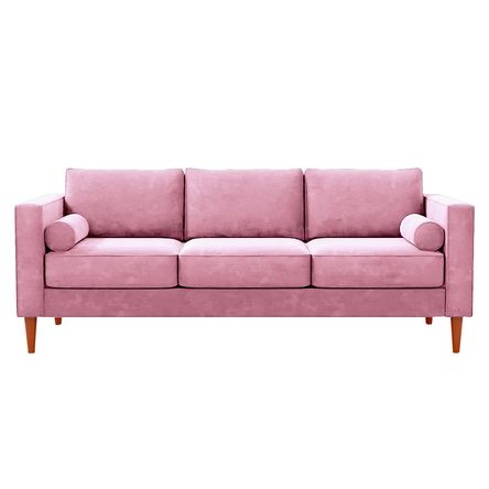 Sofa Bellamy Mavisac Color Rosado - Tela