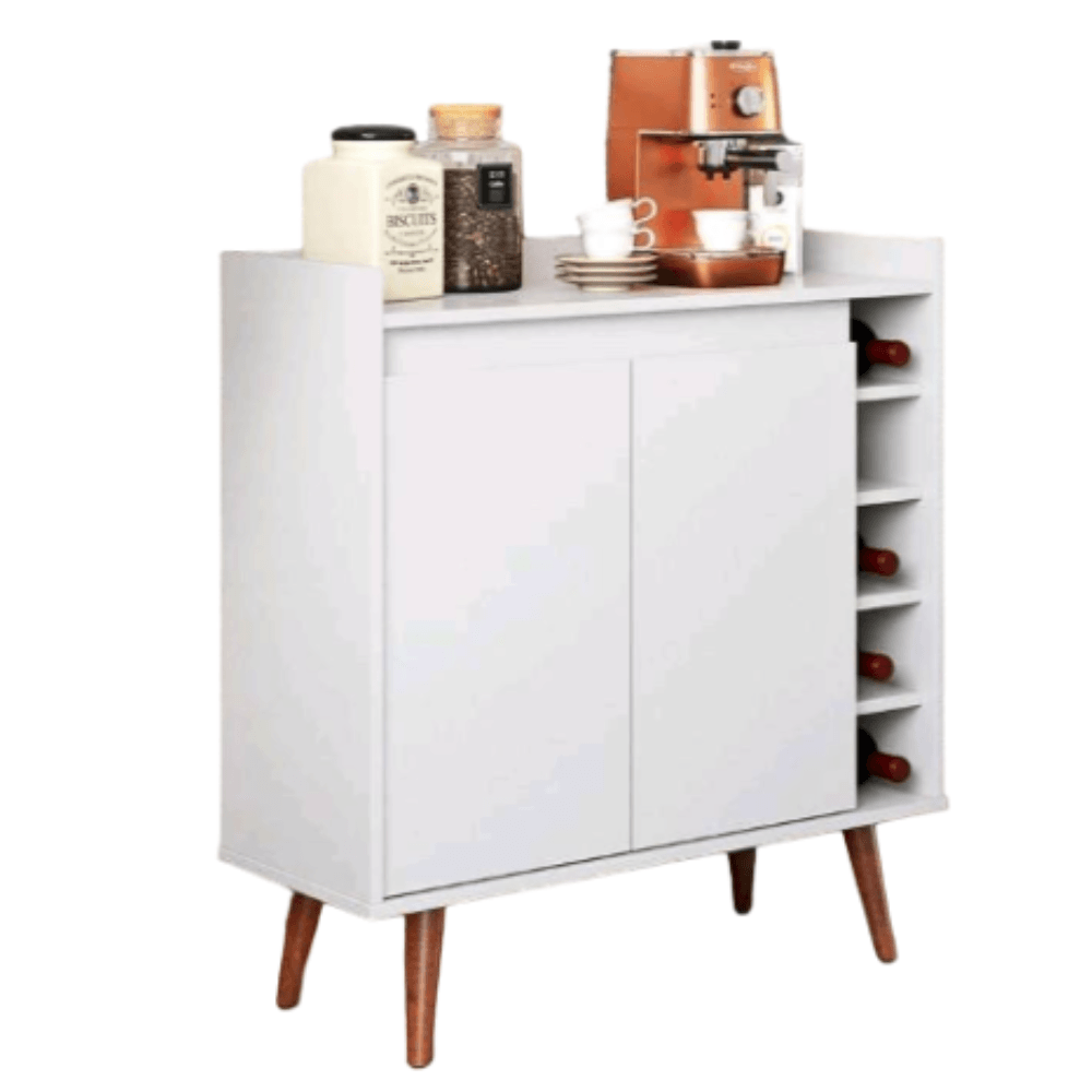 Mueble Aparador Bar Leopold Blanco Muebles Bonno