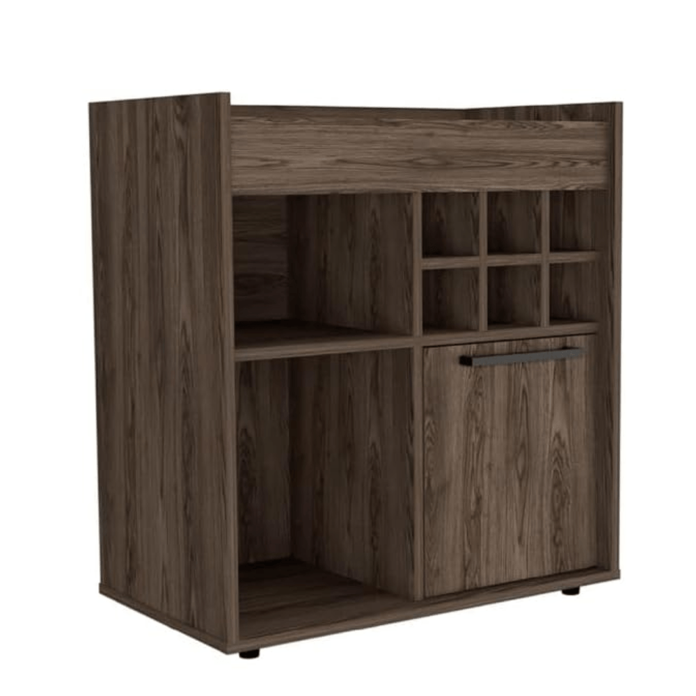 Mueble Bar Lyon Nogal - Muebles Bonno