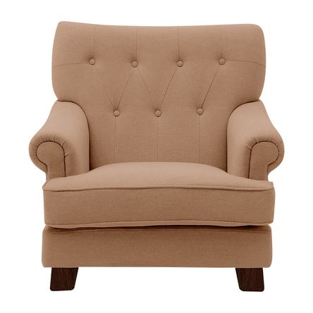 Sillon Bartosz Mavisac Color Camello- Tela Sillon Bartosz Mavisac Color Rosado - Tela