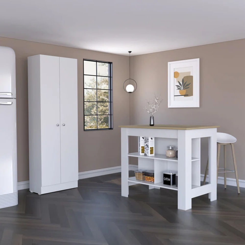 Mueble de Cocina Moderno Sato Blanco R&R MUEBLES