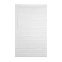 Persiana horizontal PVC Blanco 100x165cm Orange