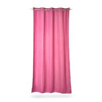 Cortina de Tela Poliéster Orange Rosa 140x250cm