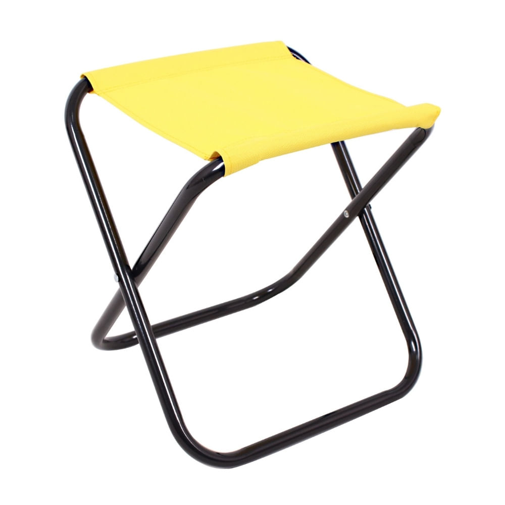 Banco Plegable Orange Modelo Basic Amarillo de Tela