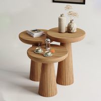 Set Mesas Auxiliares de Madera Chlea Ventitas Home