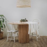 Mesa de Comedor de Madera Roxanne Ventitas Home
