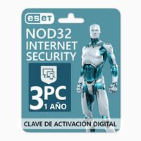 Antivirus ESET NOD32 Internet Security 3PC 1 Año