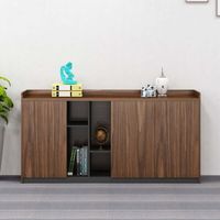Aparador Moderno Sagi Marrón 3 Puertas R&R MUEBLES