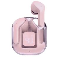 Audifonos Transparentes Air 31 Rosado