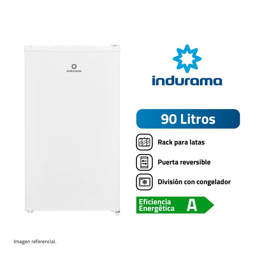 Frigobar Indurama 90 Lt Defrost RI-101BL - Blanco