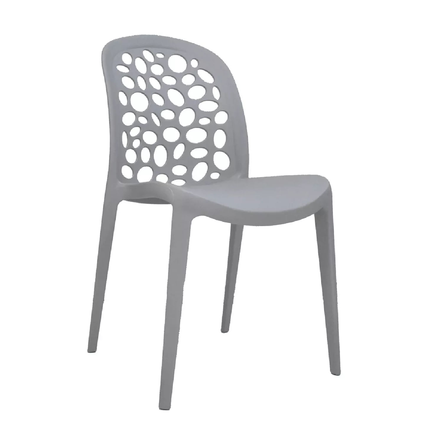 Silla de Diseño Burbuja Gris MobelArt