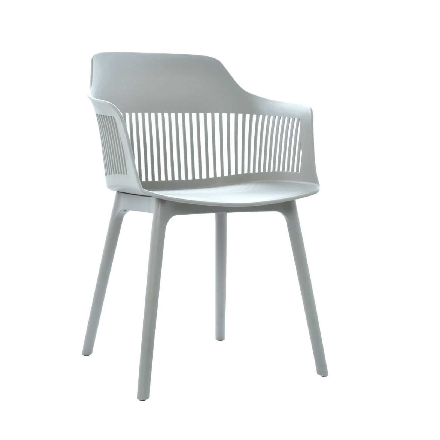 Silla de Diseño Gales Gris MobelArt