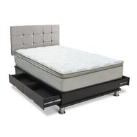 Dormitorio Cuadros Pocket 5 Estrellas 2 Plazas Gris
