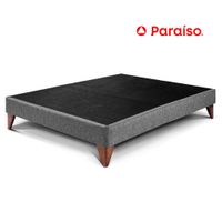 Box Tarima Europea 2 Plazas Gris